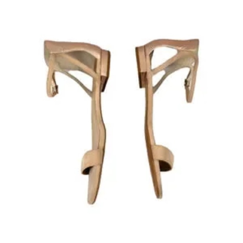 Banana Republic Women's Rose Gold Suede Sandals 7.5